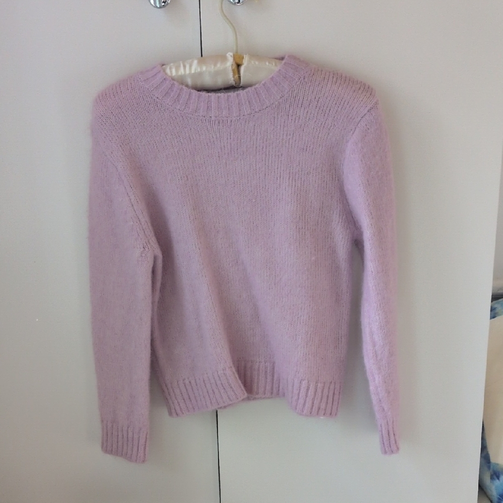 Zara Lilac Crew Neck Sweater